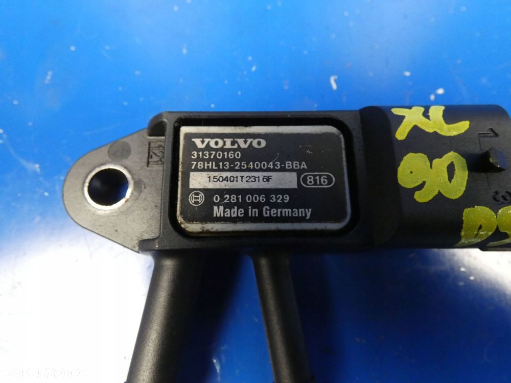 VOLVO XC90 II XC60 II V90 S90 2.0 D5 D4 D3 CZUJNIK CIŚNIENIA SPALIN DPF - 2