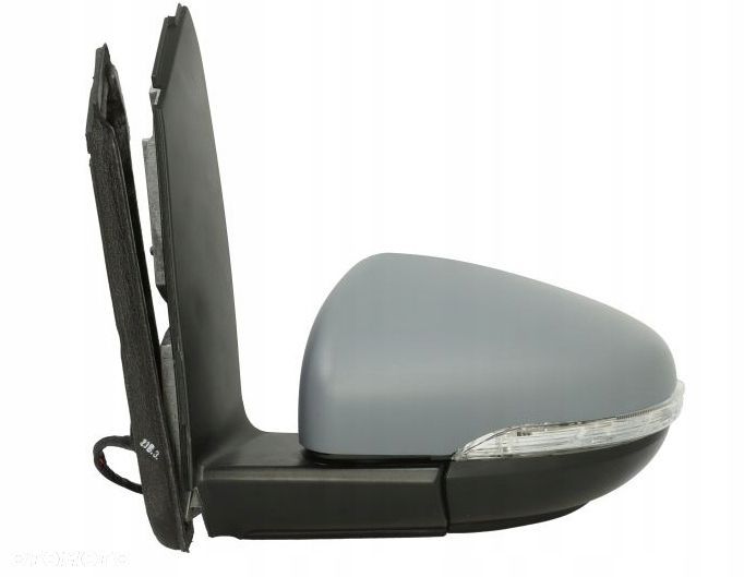 lusterko vw touran 10-15 lewe składane elektrycznie migacz lampka pamięć - 1