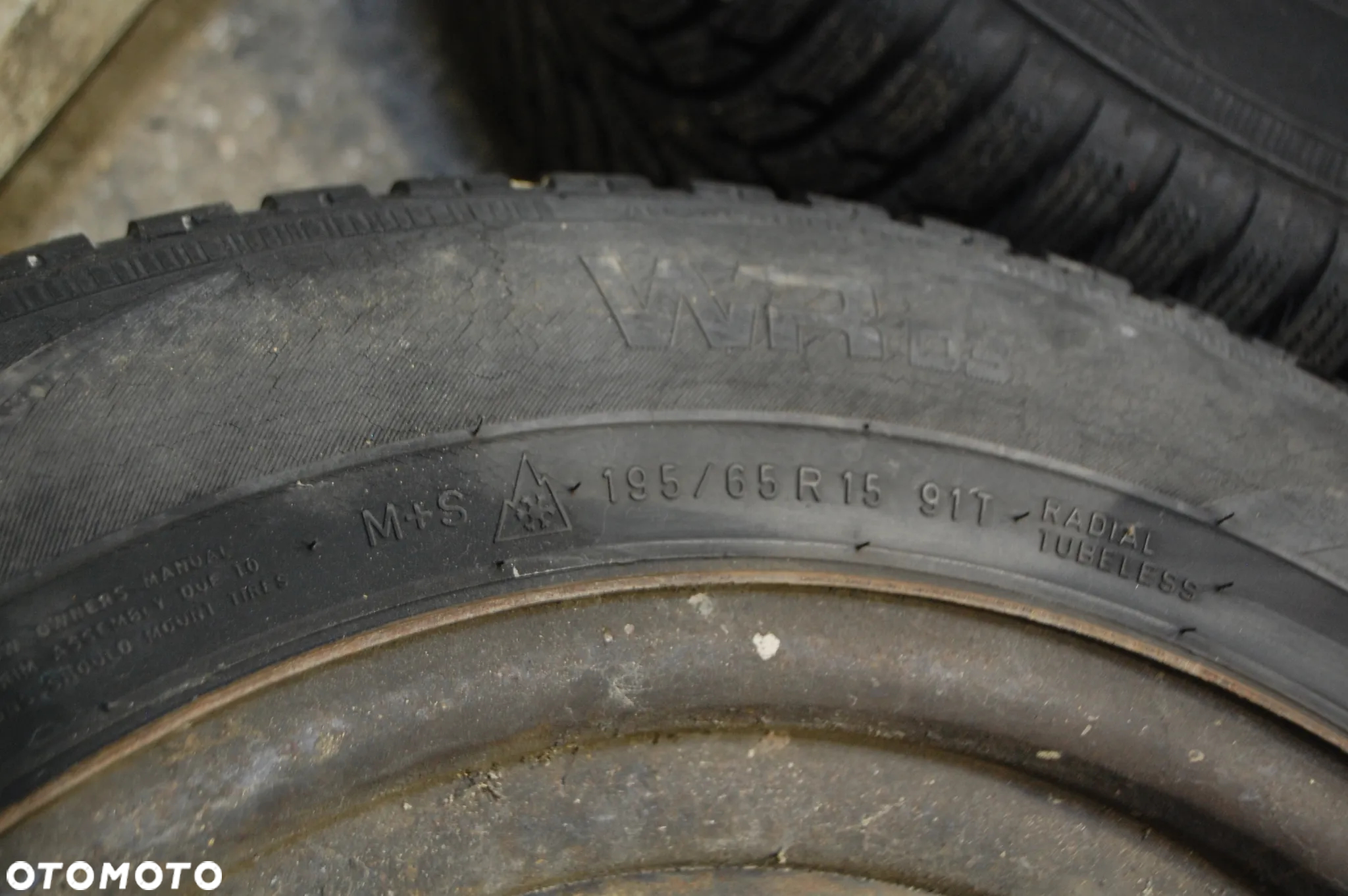 FELGI STALOWE + OPONY ZIMOWE 6230A 5X120 ET20 6.5J 195/65R15 BMW E46 E36 - 8