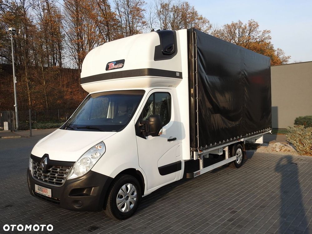 Renault MASTER PLANDEKA 10 PALET WEBASTO TEMPOMAT KLIMATYZACJA PNEUMATYKA  170KM - 7