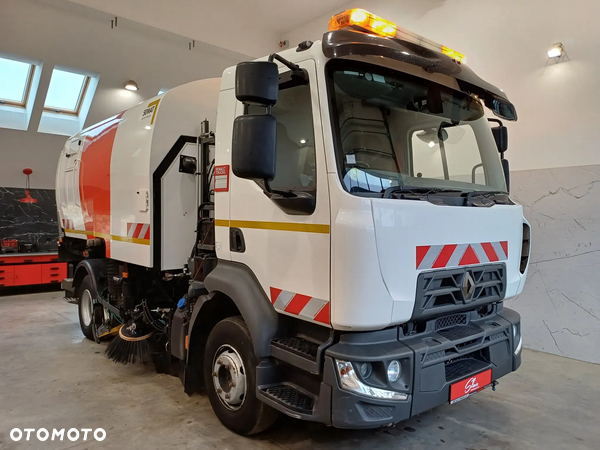 Renault D12 Zamiatarka Zoeller Faun Euro 6 PM10 Szczotki L/R Rok 2017