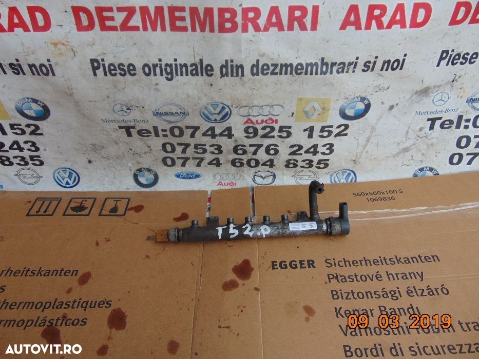 Rampa Injectoare VW T5 motor 2.0 euro 5 pompa inalte injectoare 2.0 T5 - 5