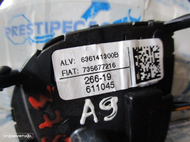 Interruptor 735677216 FIAT TIPO 2 FASE 2 2020 1.3JTD 95CV 5P BRANCO VOLANTE CONTROLO DE VELOCIDADE - 3