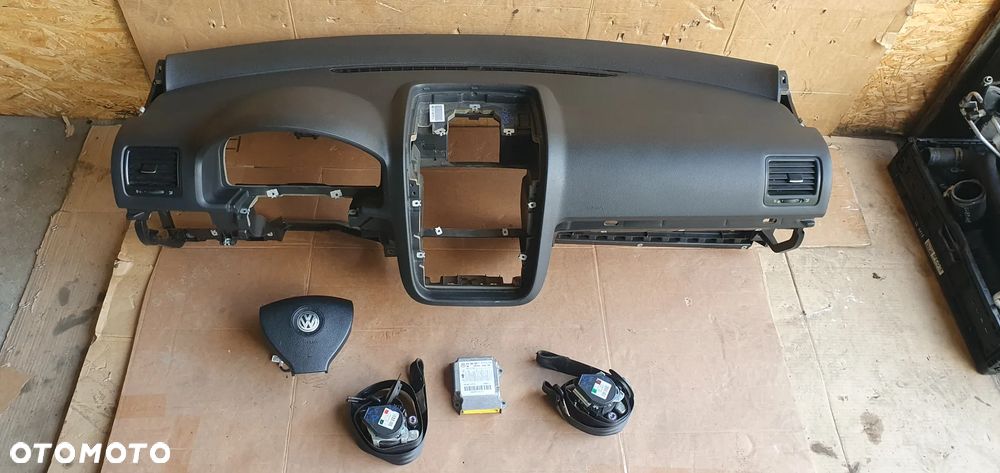 Konsola AIRBAG poduszki sensor VW Golf V - 9