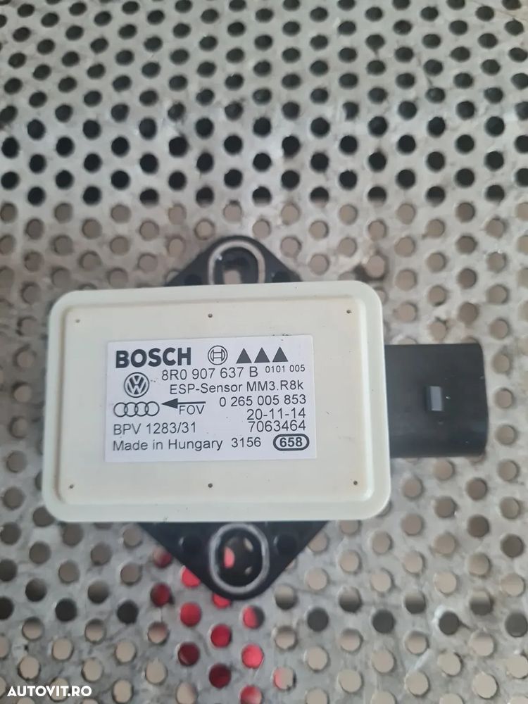 Senzor ESP Audi A4 B8 A5 2.0 Tdi Euro 5 Motor CJC Cutie Automata NYM An 2012-2013-2014-2015 Volan Stanga Dezmembrez Audi A5 Facelift 2.0 Tdi Automat Motor CJC Cutie Automata NYM Volan Stanga Xenon Piele An 2012-2013-2014-2015 - 6