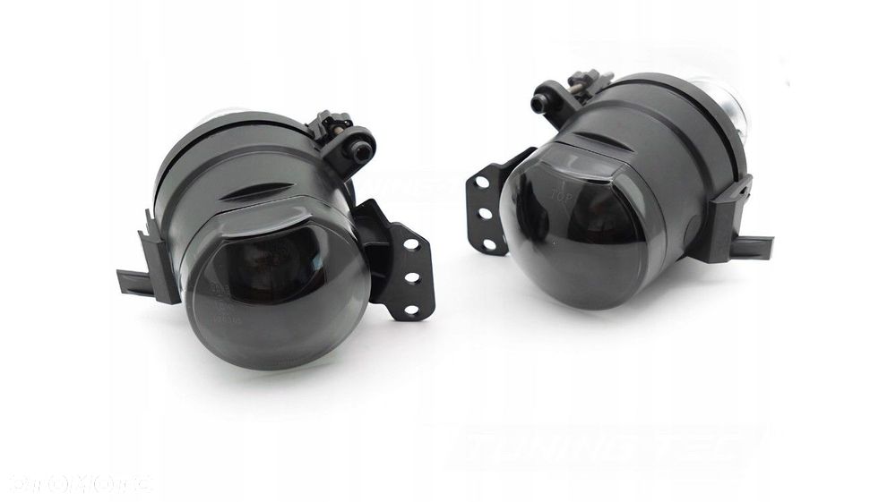 Halogeny Soczewkowe W Zderzak Bmw E90 E60 E63 X3 Przeciwmgielne Smoke - 1