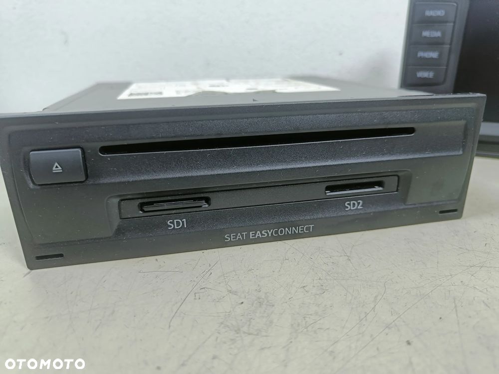 Radio Seat Leon 3 III Wyświetlacz Czytnik Jednostka Nawigacja 5QA035858 5F0919604A - 2