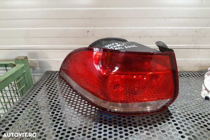 Lampa / Tripla stop stanga pe aripa Volkswagen VW Golf 6 [2008 - 2015 - 1