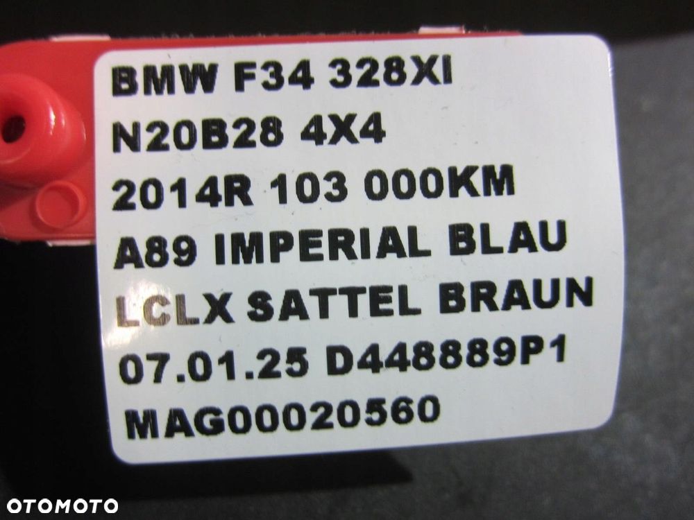 BMW F30 F36 KIEROWNICA SKÓRZANA GRZANA SKÓRA 6878251 ŁOPATKI 32306878251 - 16