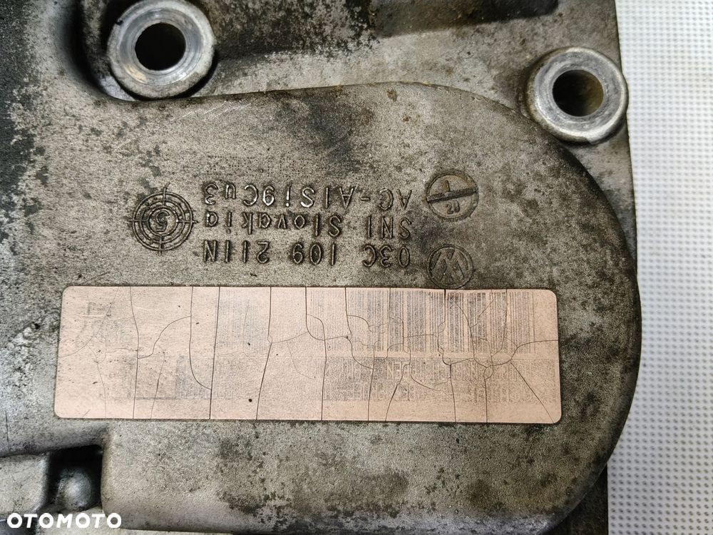 Touran I obudowa rozrządu 1,4TSI Caddy III Volkswagen 03C 109 211N, AC-AISi9Cu3 - 3