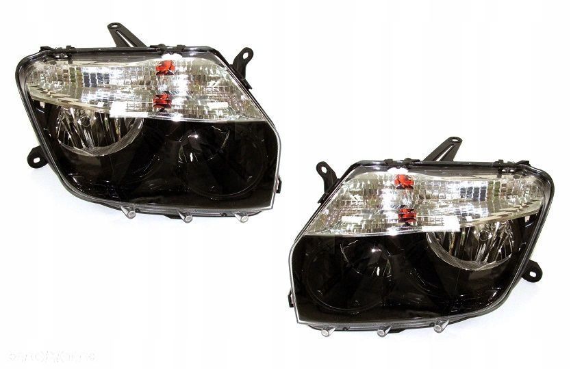 REFLEKTOR DACIA DUSTER 2010-2013 CZARNE NOWY - 1