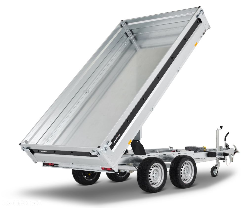 Brenderup Wywrotka TB 4310 STB DMC  2700kg burty otwierane Platforma - 5