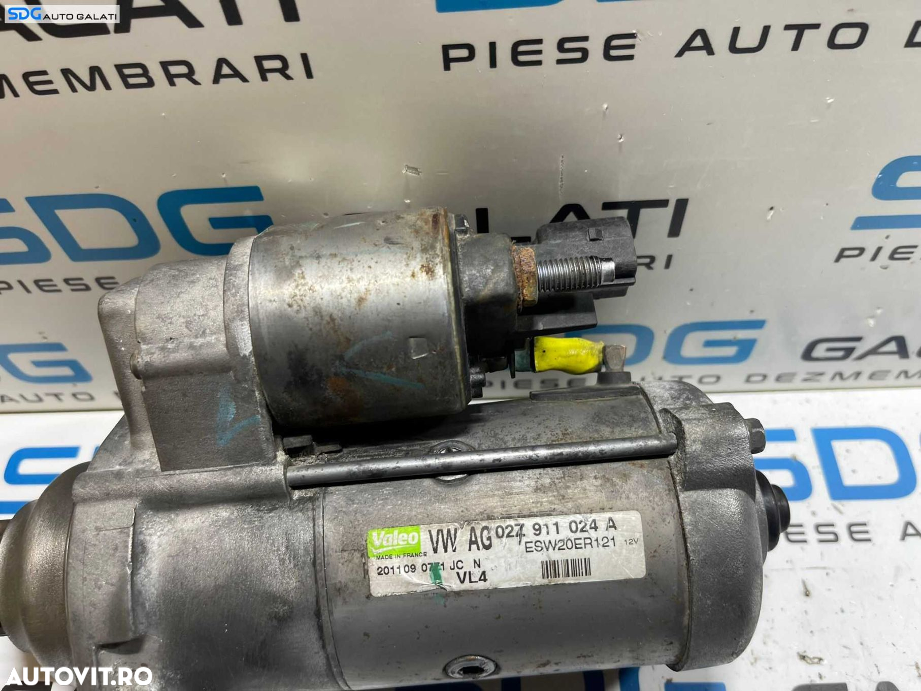 Electromotor cu 13 Dinti Skoda Superb 3 1.6 TDI DCXA DCZA 2015 - Prezent Cod 02Z911024A [B3599] - 6