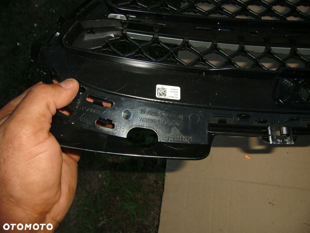 GRILL ATRAPA MERCEDES C KLASA W206 AMG NOWY - 6