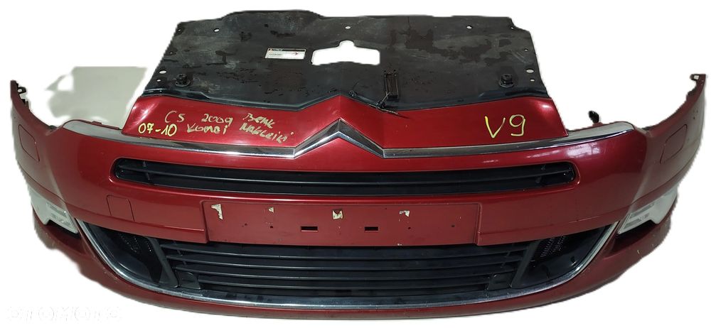 zderzak przedni przód grill CITROEN C5 III X7 08-13 SPRYSKI - 2