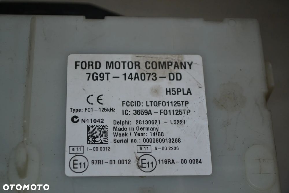 FORD MONDEO MK4 GALAXY MK3 S-MAX MK1 MODUŁ BCM SKRZYNKA BEZPIECZNIKÓW 7G9T-14A073-DD - 3