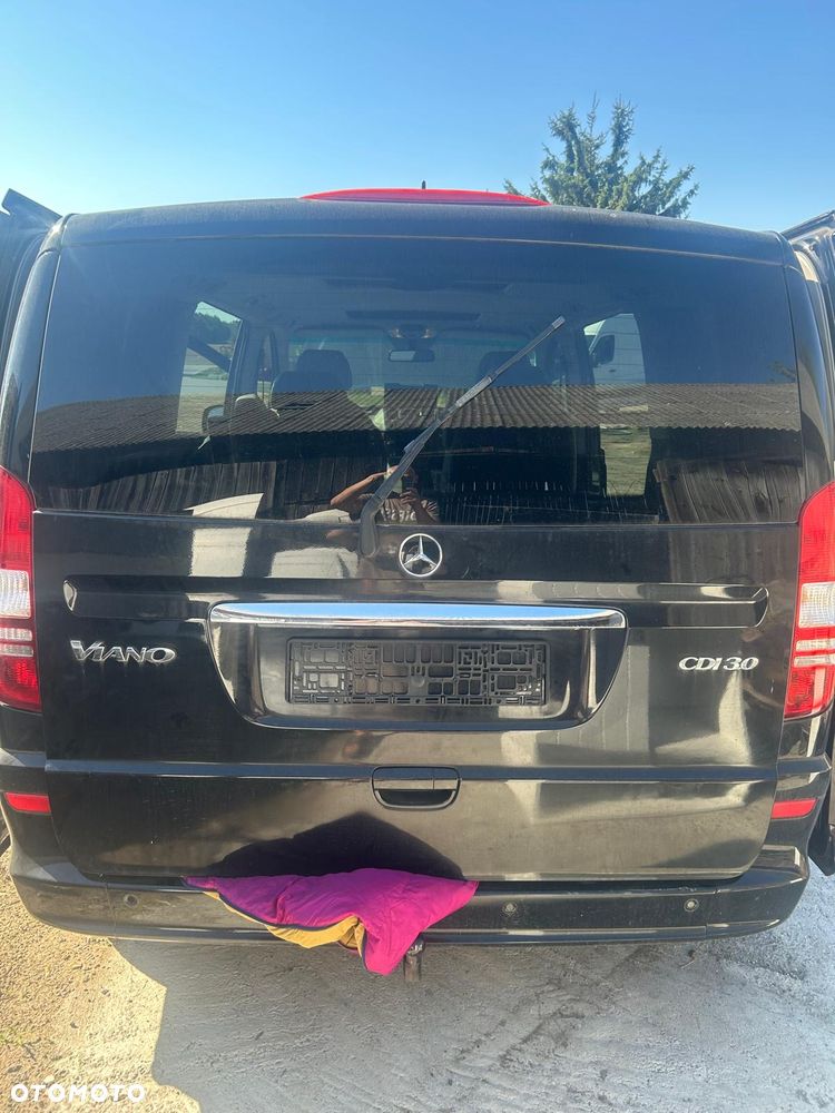 MERCEDES 639 vito viano lift klapa ocynk szyba  zamek klapy  czarna 197 l