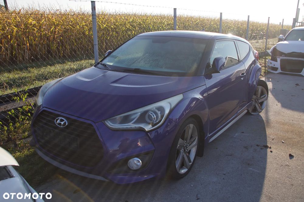 Auto na części - Hyundai Veloster I 1.6 T-GDI 204 KM G4FJ UU9 2013R Silnik Skrzynia Drzwi Maska Zderzak Błotnik Klapa Lampa Szyba Klamka Deska Kokpit Sterownik Moduł Czujnik Licznik Panel Kierownica - 1