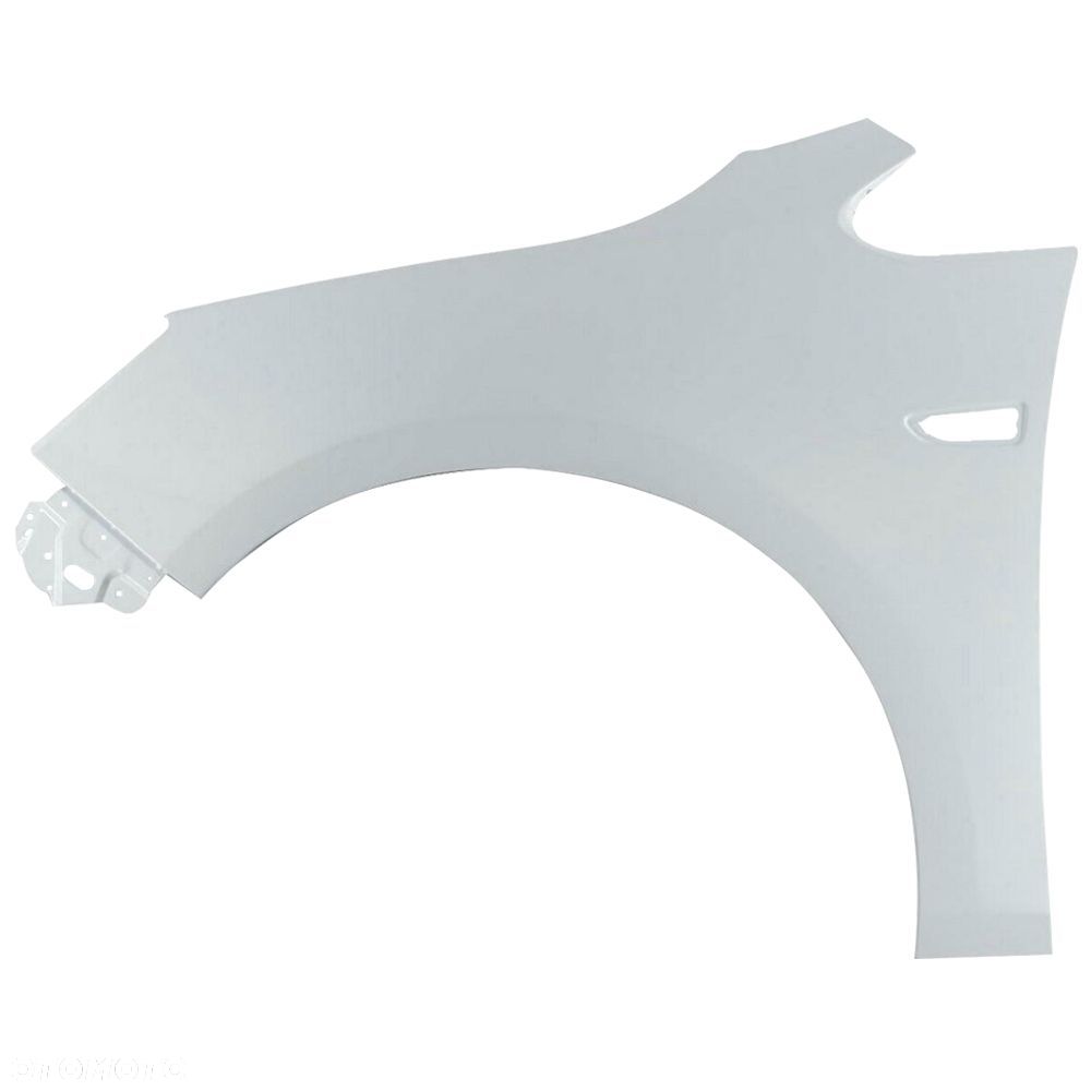 BLU Błotnik OPEL ASTRA J 4 IV Z40R lewy biały 09-19 przód SchneeWeiss - 2