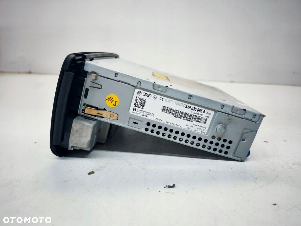 RADIO MULTIMEDIA CHROM MMI SD1 SD2 AUDI A1 8X 8X0035666B - 6
