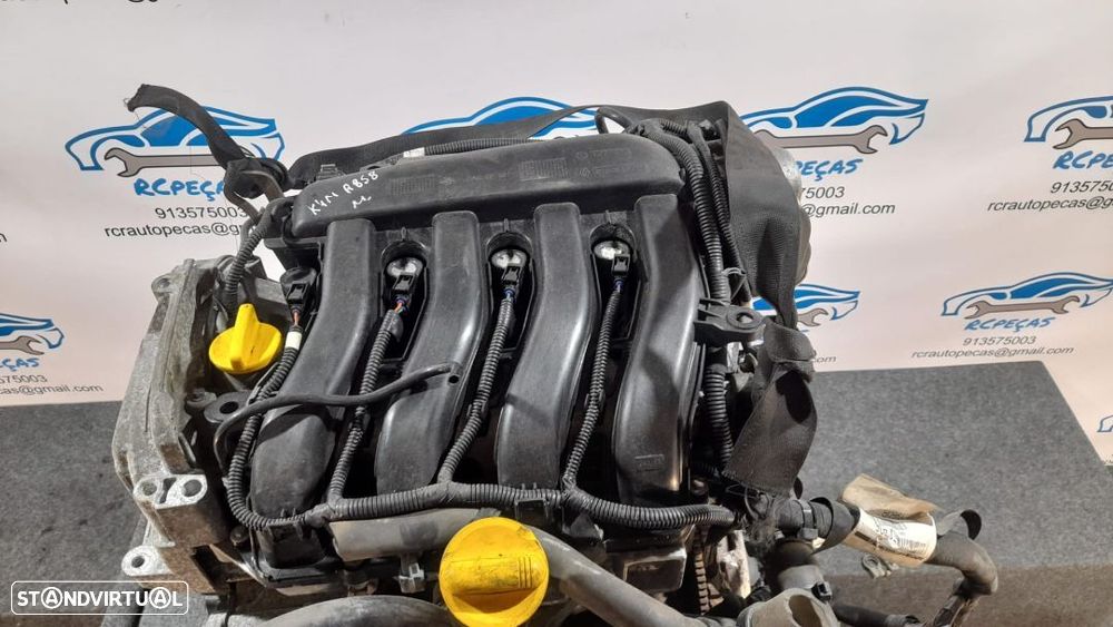 MOTOR COMPLETO K4MR858 K4M R858 D123962 RENAULT MEGANE III 3 MK3 HATCHBACK 1.6i 16V 110CV - 8