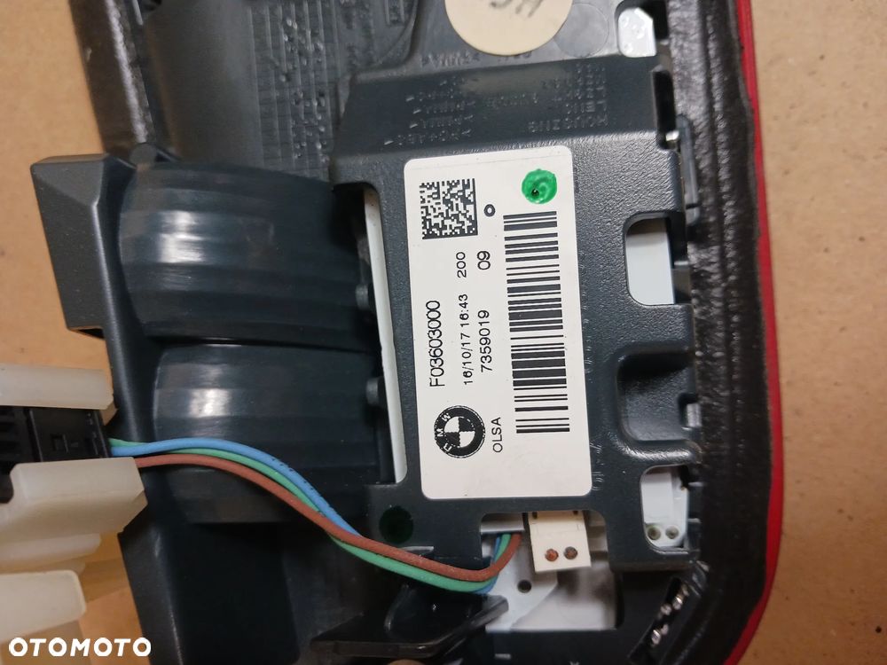 BMW 1 II F20 LIFT FL LAMPA TYŁ TYLNA W KLAPE LEWA - 6