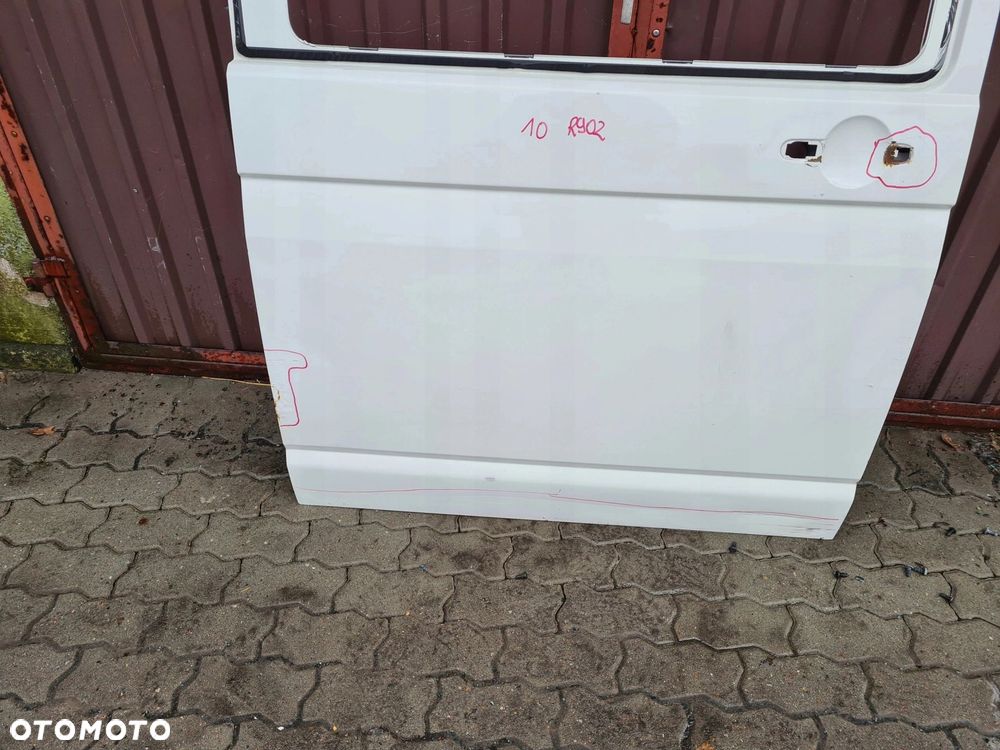 VW T5 drzwi przesuwne prawe białe R902 - 3