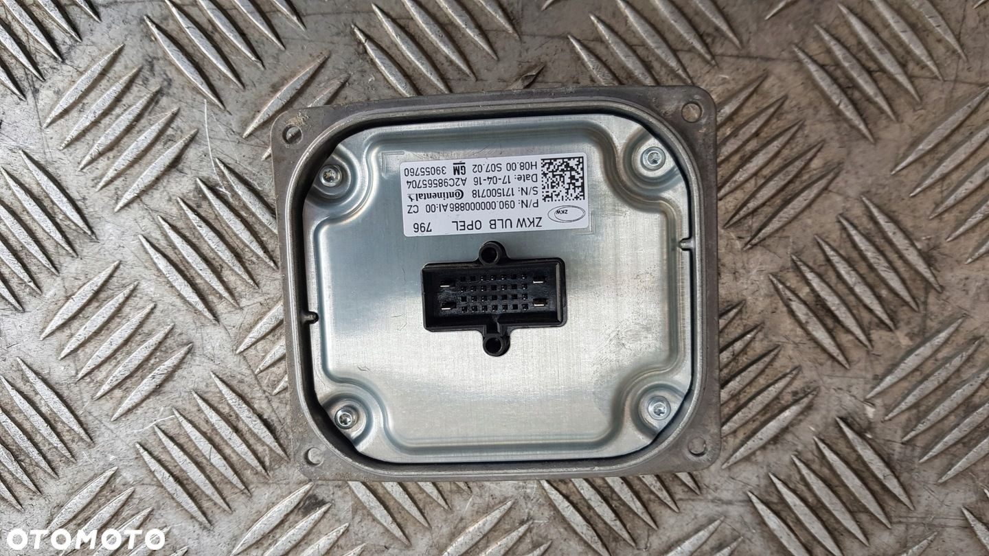 OPEL ASTRA K PRZETWORNICA MODUŁ LED 39055760 - 3