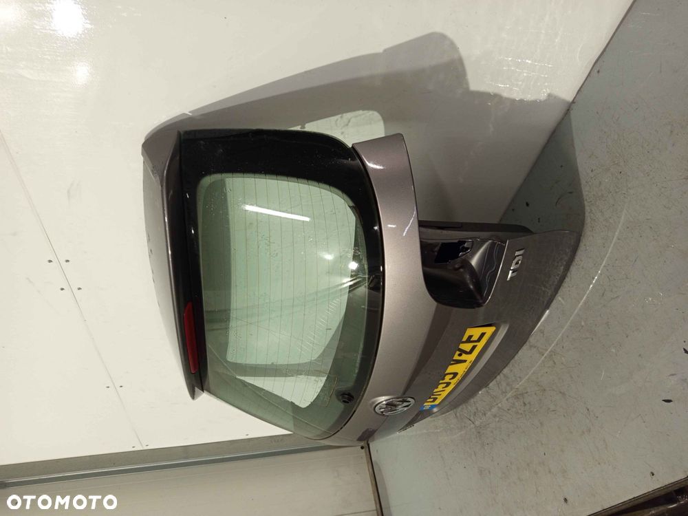 + KLAPA TYŁ TYLNA BAGAŻNIKA DO VW VOLKSWAGEN GOLF 5 PLUS + LA7T SZARA GRAFITOWA - 2
