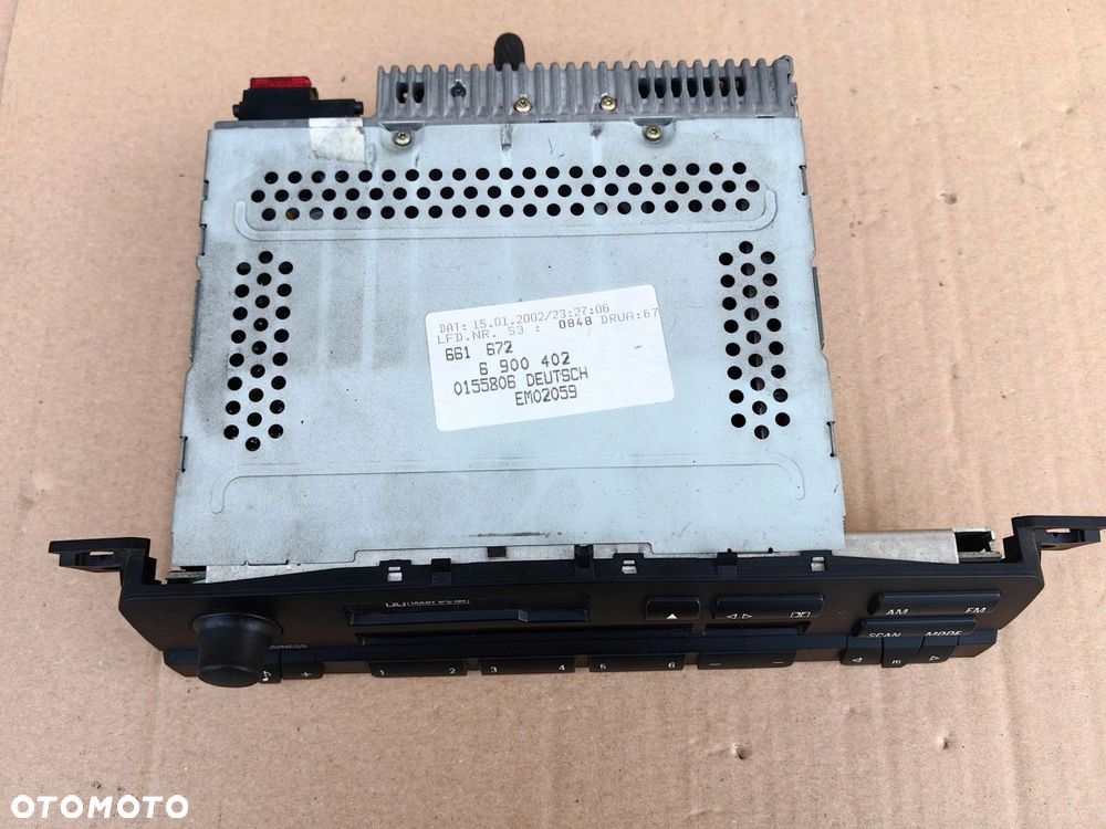 Radio BMW e46 BUSINESS kaseta oryginalne 6900402 - 3