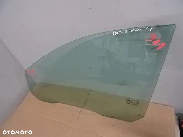 SZYBA DRZWI LEWY PRZÓD FORD FOCUS MK2 KOMBI NR911 - 1