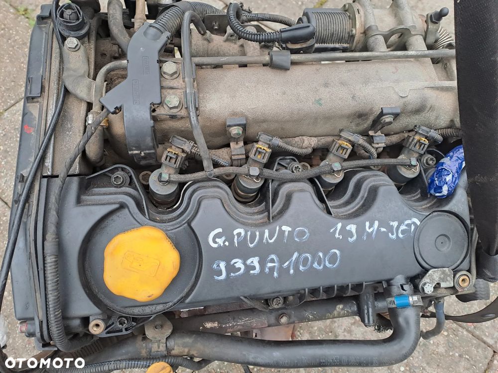 Fiat Croma Grande Punto 1.9 Multi Jet 8V 120KM silnik kompletny kod 939A1000 - 8