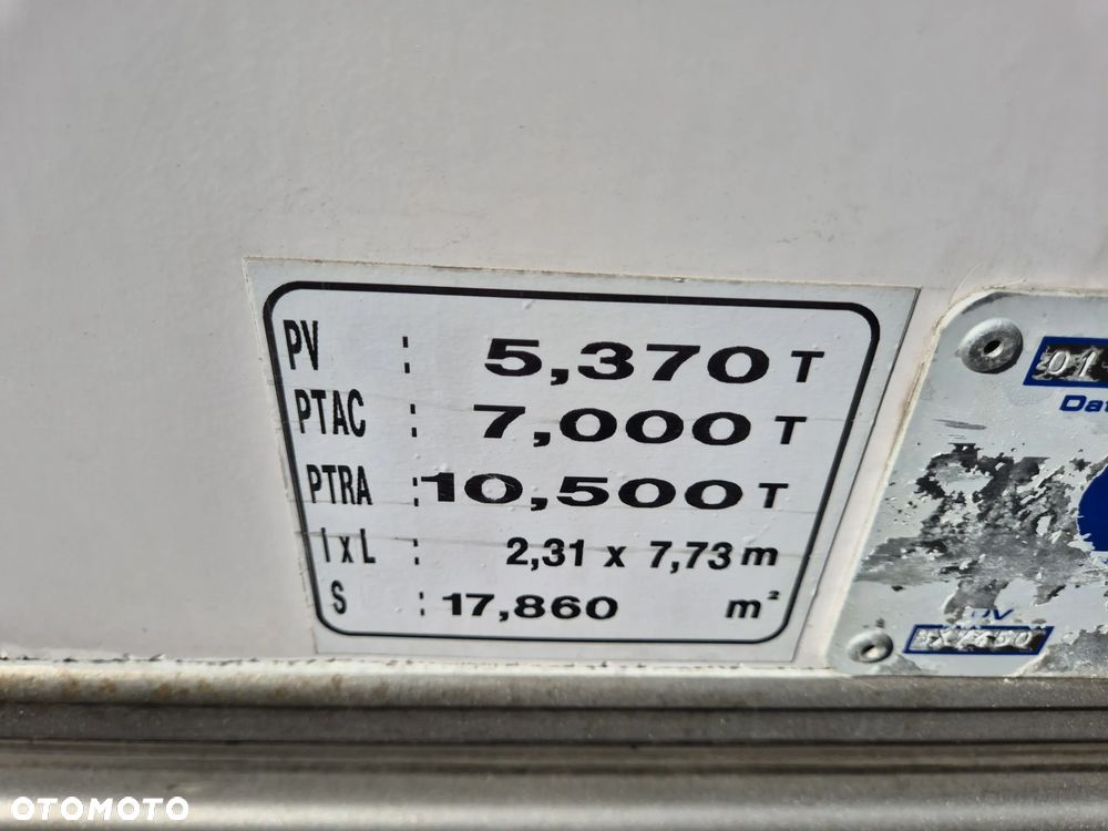Chłodnia Mroźnia Spalinowa 10 palet ,5m, Thermoking T-800R, 2018r, 2 parowniki, sciana przes, Stan idealny! - 18
