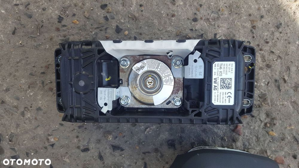 AUDI Q7 4M 2015r DESKA ROZDZIELCZA KONSOLA PODUSZKI AIRBAG PASY HEADUP ORGI - 5