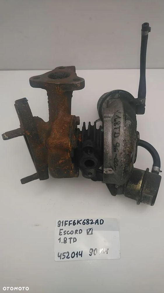 TURBINA 1.8 TD 90KM ESCORT 91FF6K682AD 452014 - 4