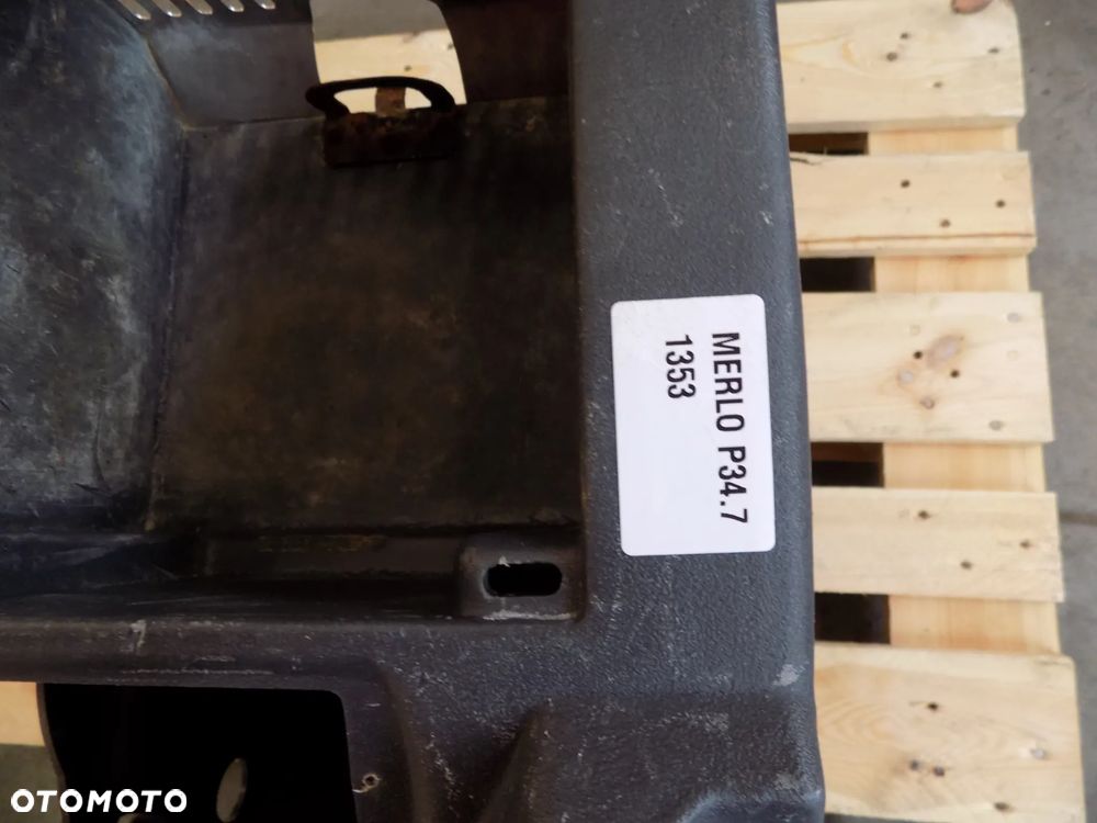 Merlo P 34.7 Plastik wnetrza obudowa deski pulpitu radia - 8