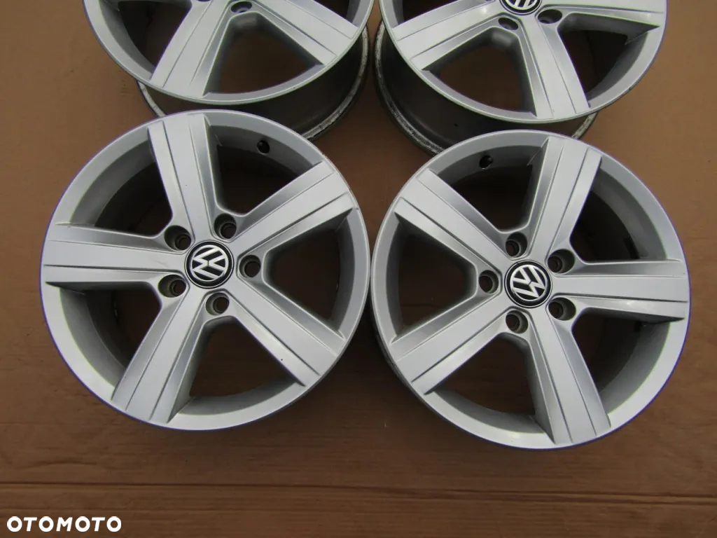 Felgi 16 VW T4 Touran Caddy Jetta Golf V VI VII VIII Passat B5 B6 B7 B8 - 5