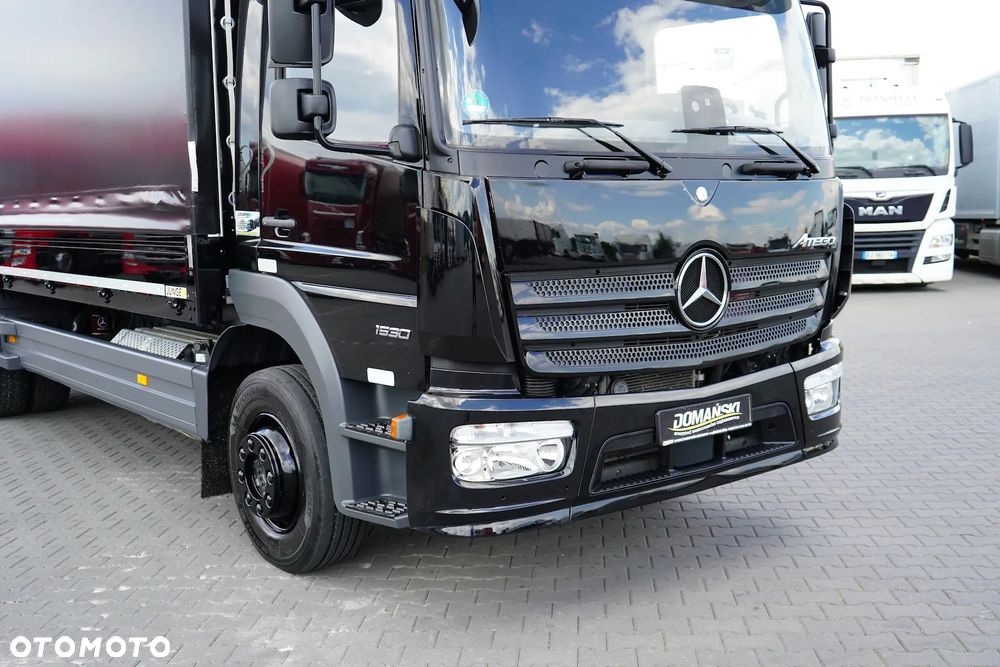 Mercedes-Benz ATEGO / 1530 / ACC / E 6 / BURTOPLANDEKA + WINDA / 18 PALET / 57 000 KM - 20