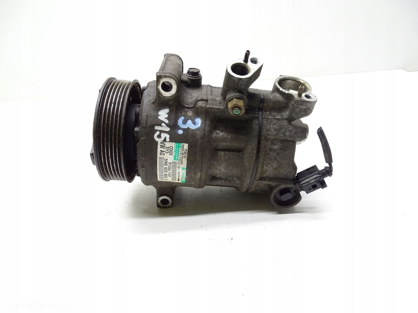 SPRĘŻARKA KLIMATYZACJI 2.0TDI 5N0820803C ALTEA FABIA II POLO IBIZA IV A3 8P - 4