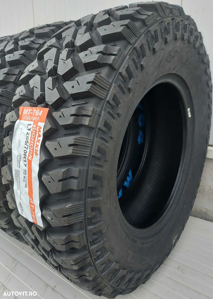 265/70 R17, 115Q, Anvelope Mud Terrain M+S, MAXXIS Bighorn - 4