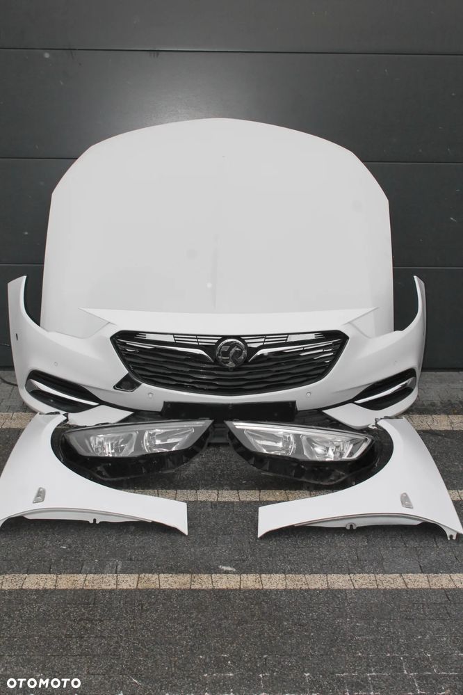 Kompletny Przód Insignia B Maska Zderzak Błotniki Lampy Z40R - 3