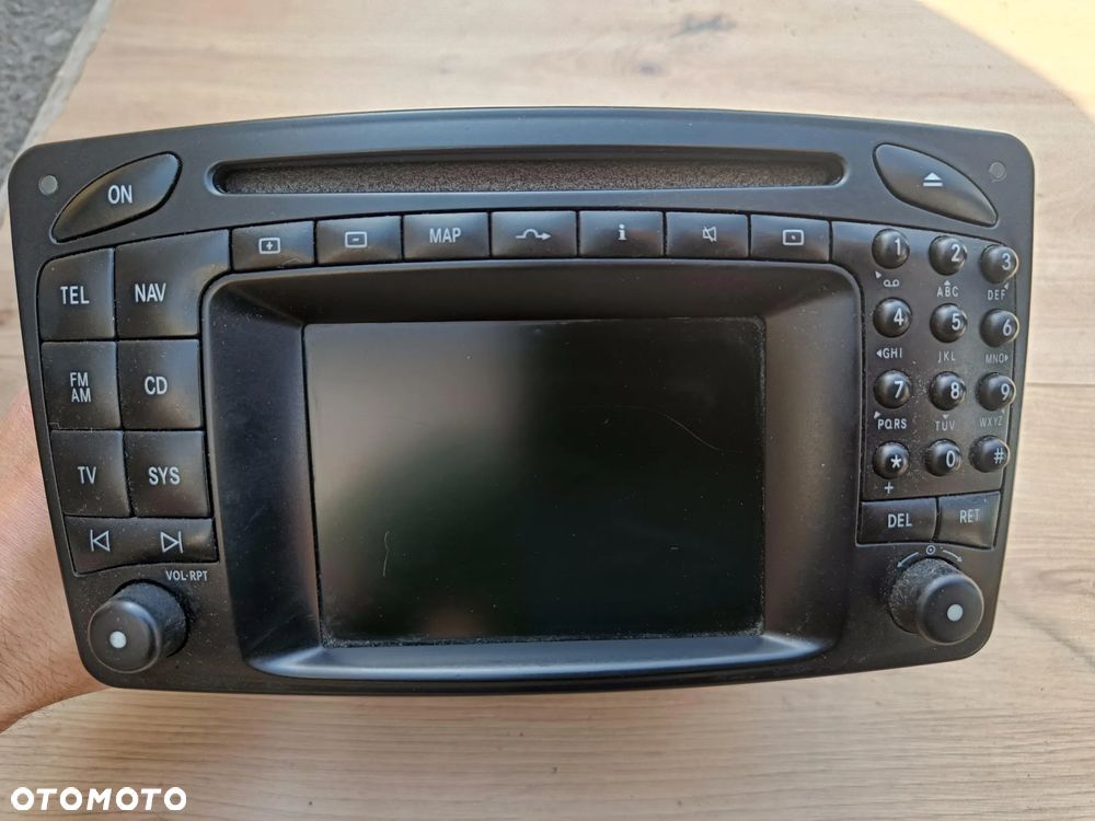MERCEDES W203 W209 CLK RADIO COMAND NAVI NAWIGACJA A2038275242 - 1