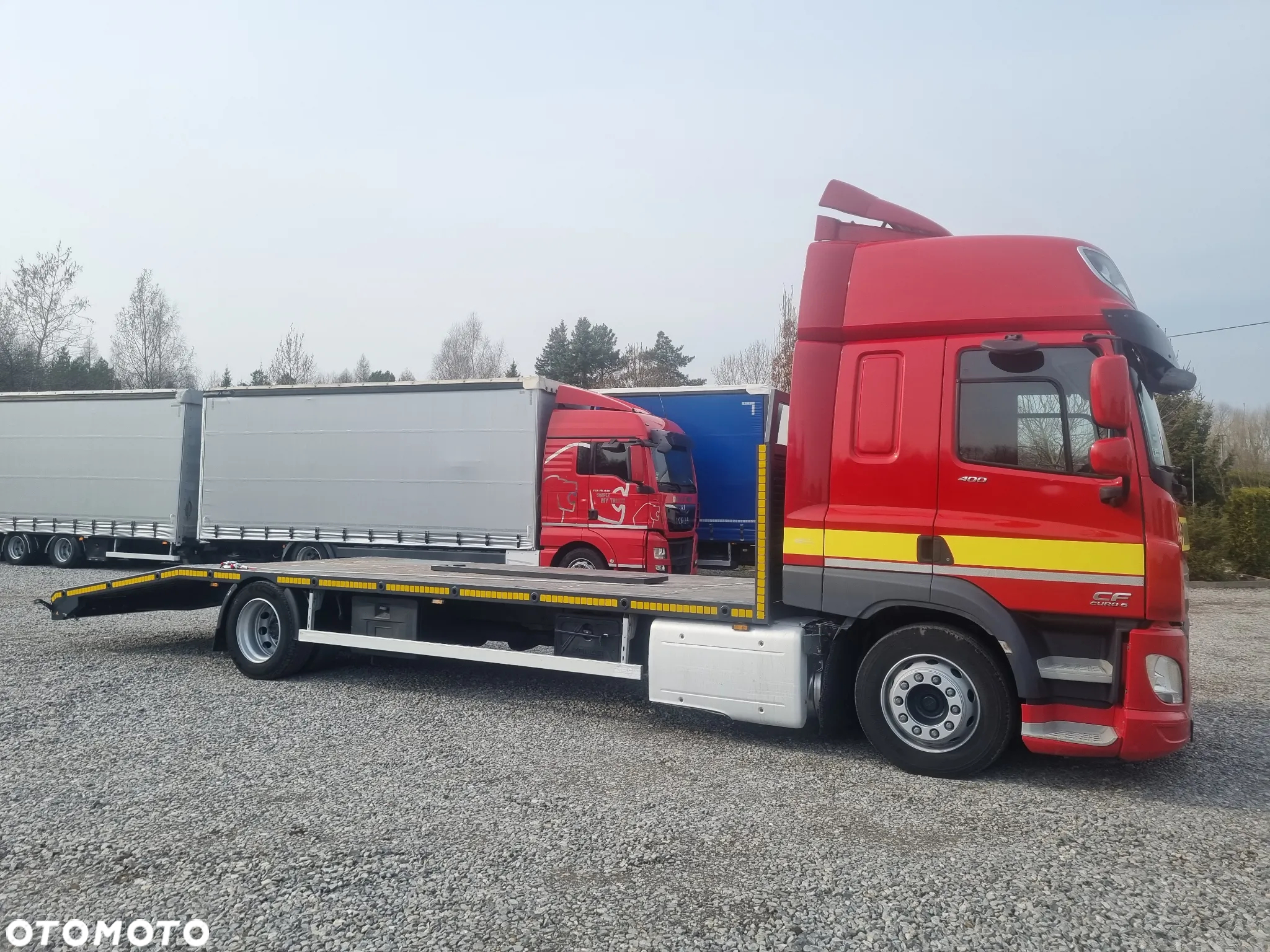 DAF CF 400 / ACC / EURO 6 / POMOC DROGOWA / AUTOLAWETA / WYSUW HYDRAULICZNY - 6