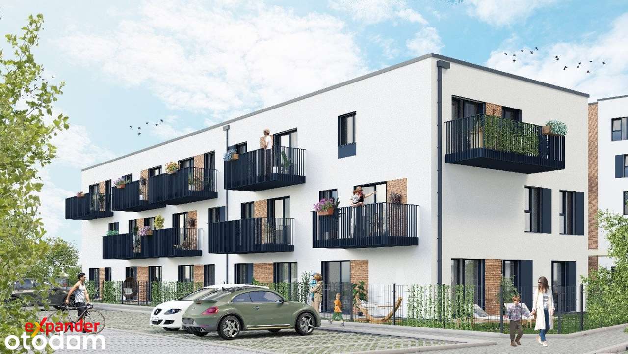Duże mieszkanie 3-pok 58,94m + komórka lokatorska w cenie