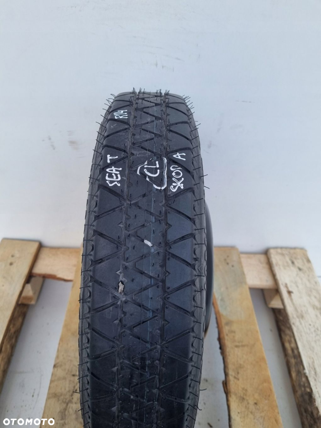 Seat Vw Skoda KOŁO DOJAZDOWE dojazdówka 105/70 R14 4x100 1L0601025D - 10