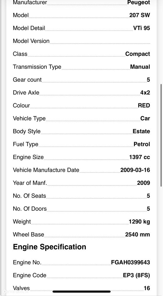 Skrzynia biegów Peugeot 207 / Citroën С3 1.4 benzy  9659670180 / 9684812280  NR 310 - 3
