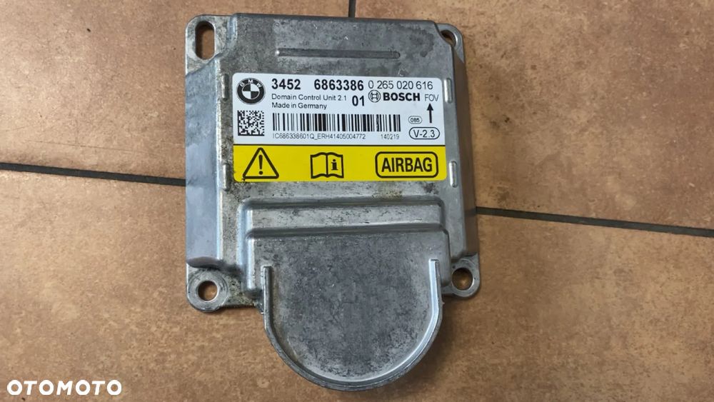 BMW F30 F20 MODUŁ STEROWNIK ICM AIRBAG USA 6863386 - 1