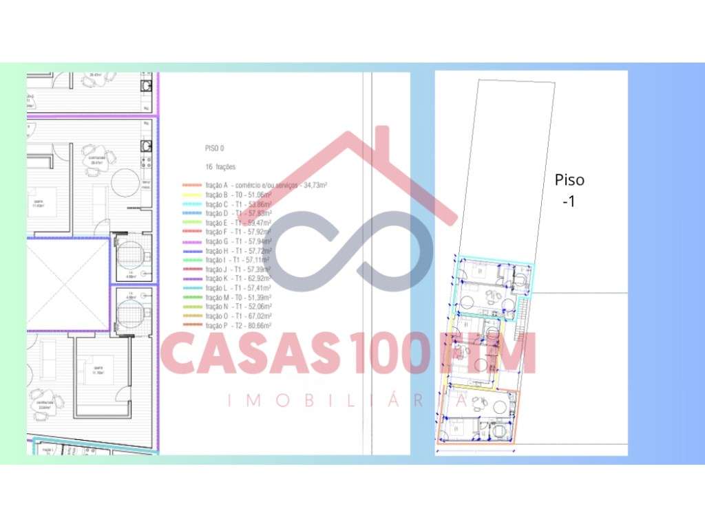 Prédio com 2448.60m2 de área coberta com estudo prévio para 35 apar... - Grande imagem: 5/5
