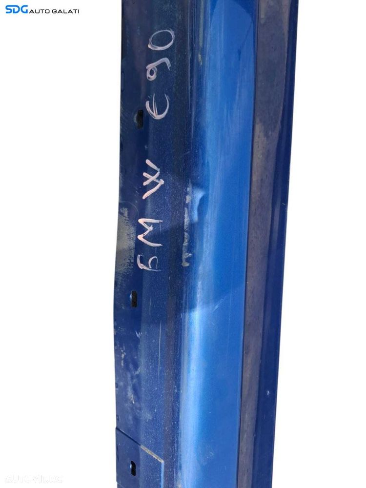 Ornament Prag Plastic Stanga BMW Seria 3 E90 E91 NFL Non Facelift 2004 - 2007 Culoare Montegoblau [LC0946] - 2