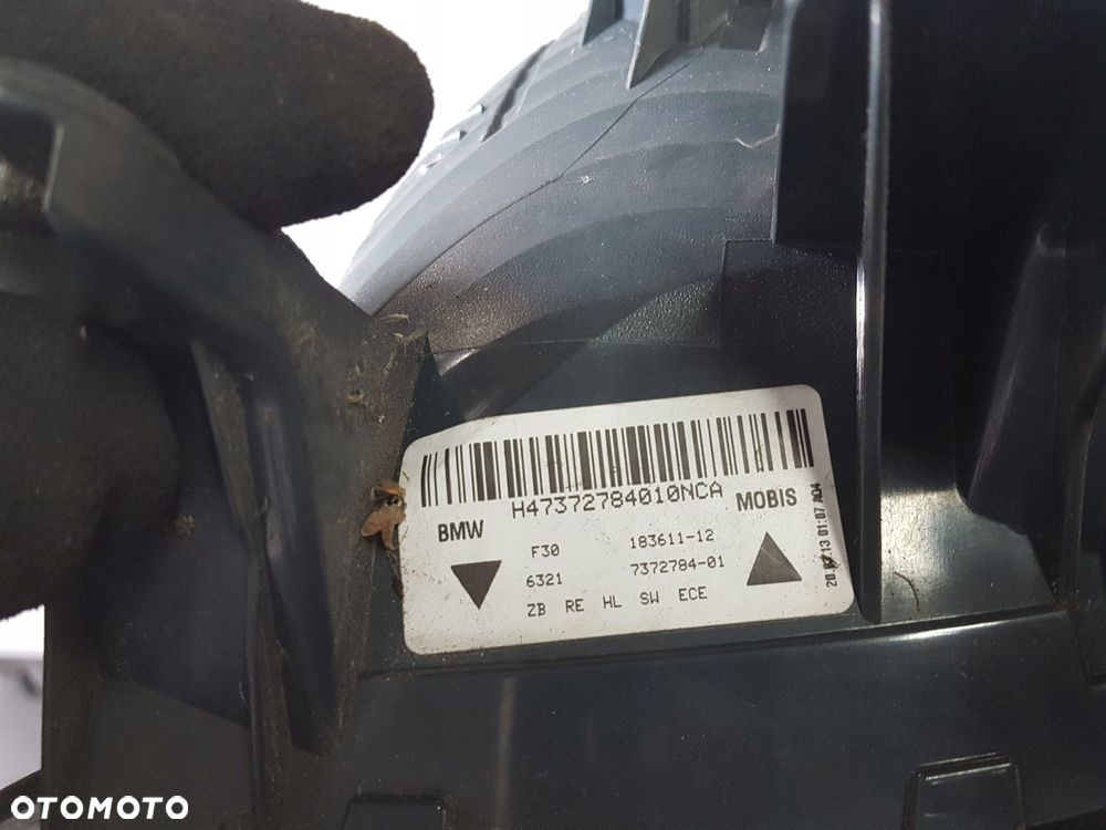 BMW F30 11-14r LAMPA PRAWA TYŁ 7372784 - 5